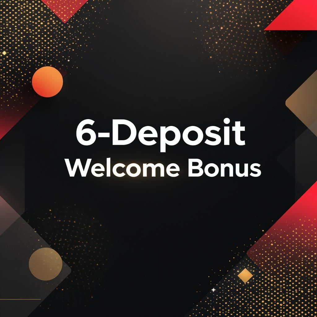 6-Deposit Welcome Bonus
